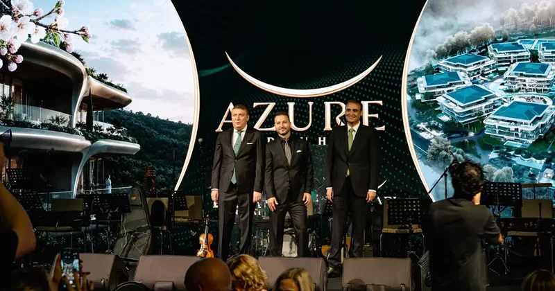 Azure Anadolu Hisarı İstanbul’da tanıtıldı! 162 rezidans…