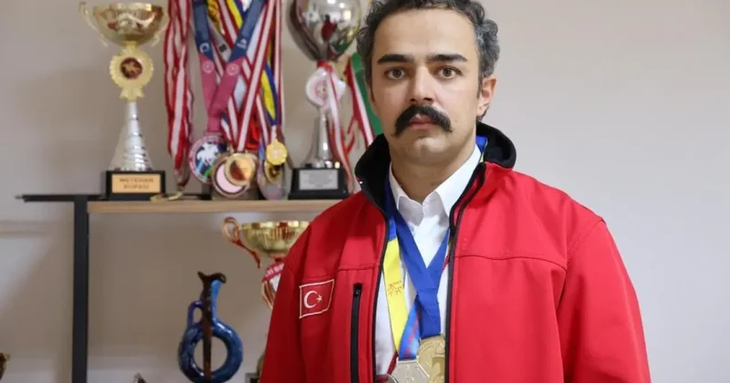 Türk bayrağını Avrupa nın zirvesine taşıdı! Veysel Batuhan Bay şampiyon...