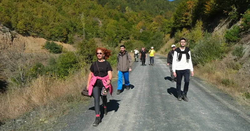 İnönü ve Ercova yaylaları sonbahar renkleriyle doğaseverleri ağırladı
