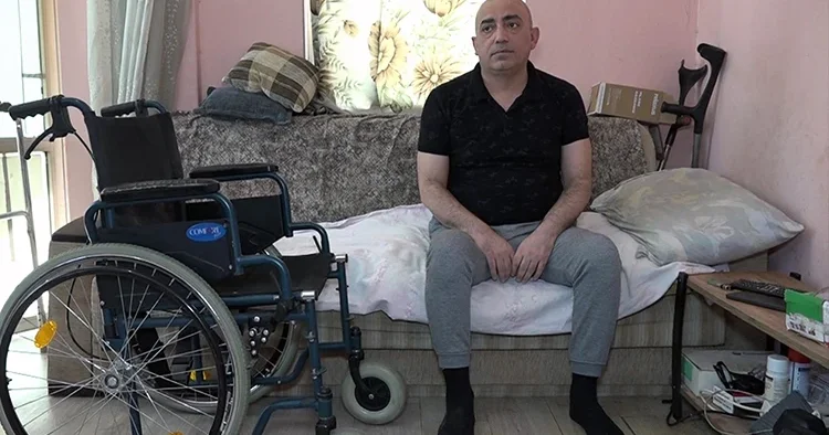 Bir gecede hayatı karardı: Dinlenmek için uzandı; uyandıktan sonra yürüme yetisini kaybetti