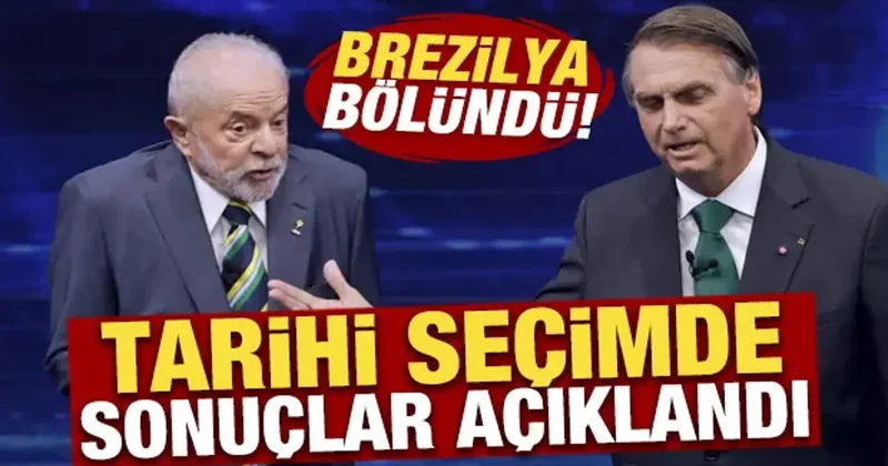 Brezilya bölündü! Tarihi seçimde sonuçlar açıklandı: Seçim ikinci tura kaldı