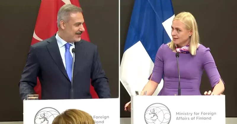 Bakan Fidan ın göğsünün kabardığı an!