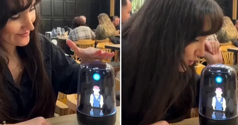 Döner siparişlerini bu kutuya söyleyerek veriyorlar