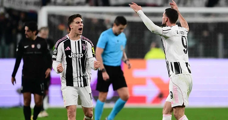 Juventus 1 1 Sporting Lizbon (UEFA Şampiyonlar Ligi) Kenan Yıldız...