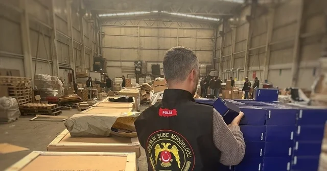 Kocaeli de 38 bin 208 taklit araç parçası ele geçirildi Kocaeli Haberleri