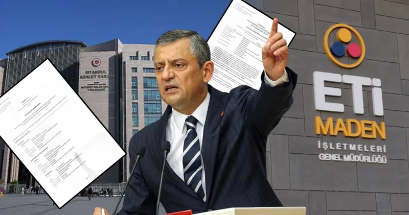 Özgür Özel Ümraniye de açıkladı: Başsavcı Akın Gürlek 2 ay öncesine kadar Eti Maden’den maaş alıyormuş