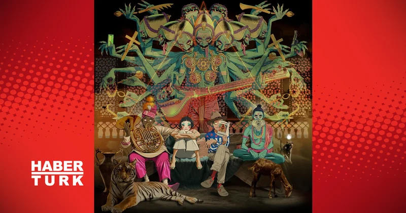 Gorillaz İstanbul da iki gece sahnede olacak