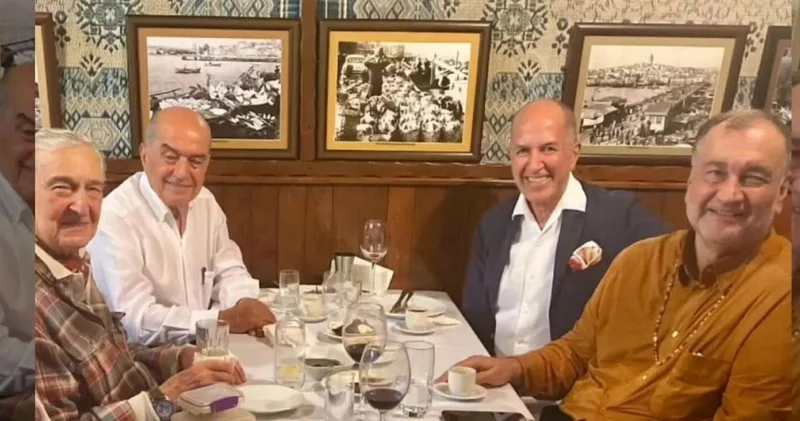 Sürpriz buluşma: Rahmi Koç ve Murat Ülker aynı masada