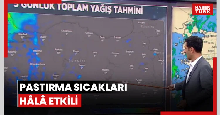 Pastırma sıcakları hâlâ etkili