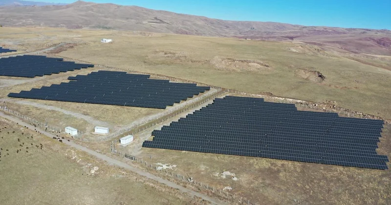 Ağrı nın güneşi devlet desteğiyle elektrik enerjisine dönüşüyor