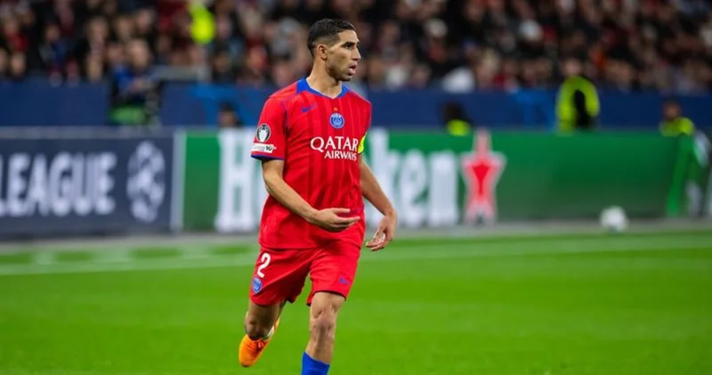 PSG ye Achraf Hakimi den kötü haber Futbol Haberleri