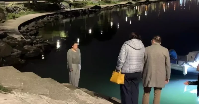 Denize Atlamak İsteyen Genç Kız İkna Edildi