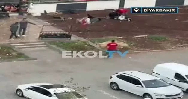 Diyarbakır da korkunç görüntü! 2 kişiyi böyle katlettiler...