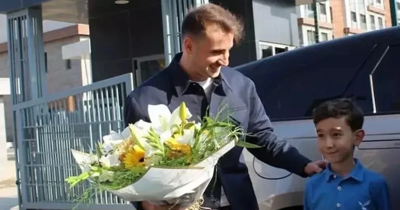 Okulda başkan oldu, Kerem Aktürkoğlu nu getirdi! Sözcü Gazetesi