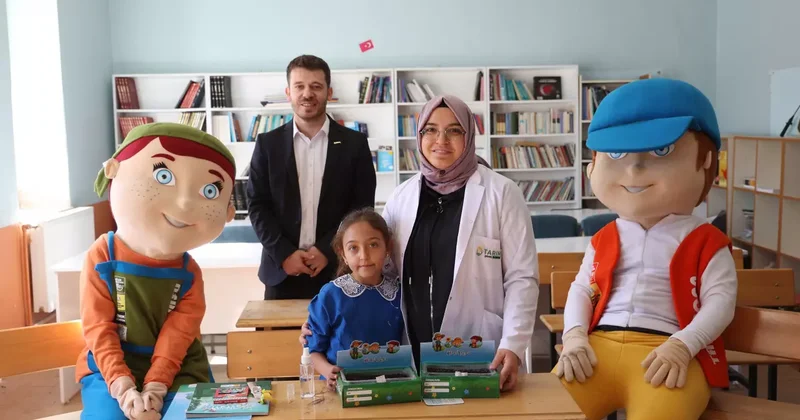 Ilgın Gökçeyurt’un tek ilkokul öğrencisine milli tohum bilinci kazandırıldı