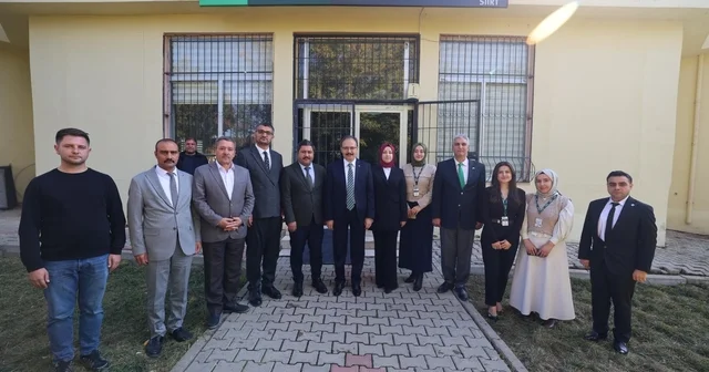 Siirt Valisi Kızılkaya dan YEDAM a ziyaret Siirt Haberleri