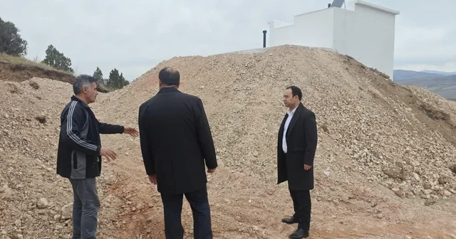 Gölova Kaymakamı Kahveci, altyapı çalışmalarını inceledi Sivas Haberleri