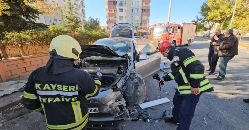 Otomobilini hızını denerken perte çıkardı