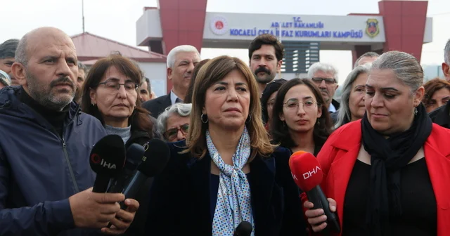 DEM Parti li Beştaş, Figen Yüksekdağ ı ziyaret etti: Hemen özgürlük diyoruz Kocaeli Haberleri