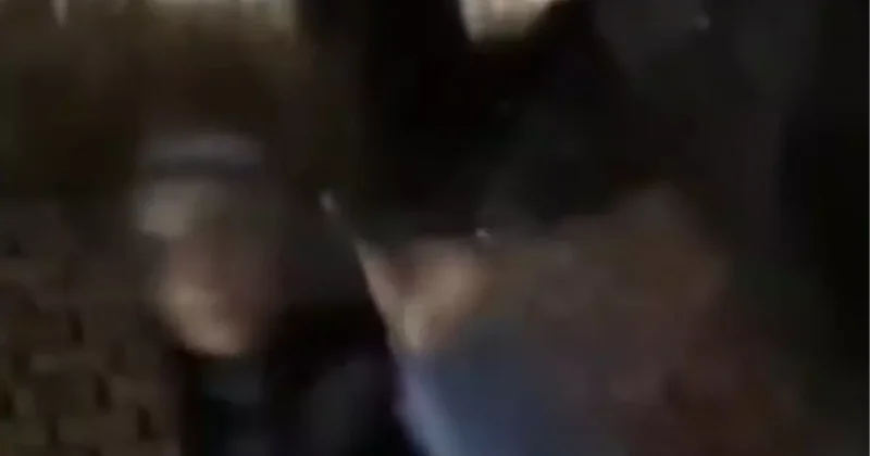 Tartıştığı sürücüye kornayla saldırdı