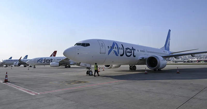 AJet in fabrika çıkışlı 7 nci Boeing 737 8 MAX uçağı İstanbul a geldi İş Yaşam Haberleri