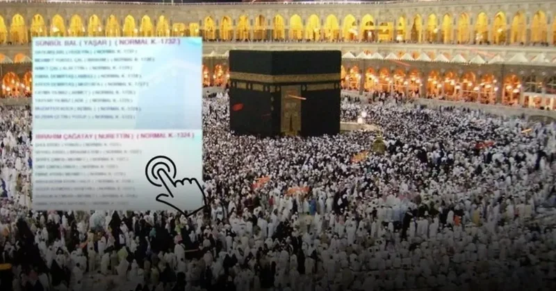 HAC KURA SONUCU ÖĞRENME E DEVLET EKRANI: 2026 Diyanet hac kura sonuçları asil yedek isim listesi yayında!