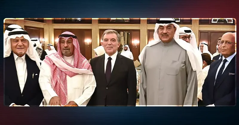 Uzun süredir ortada yoktu! Abdullah Gül Kuveyt te ortaya çıktı: Eski dostlarla bir araya geldik