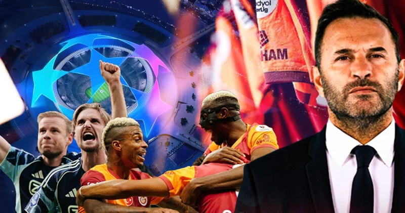 Galatasaray Ajax karşısında: İşte ilk 11