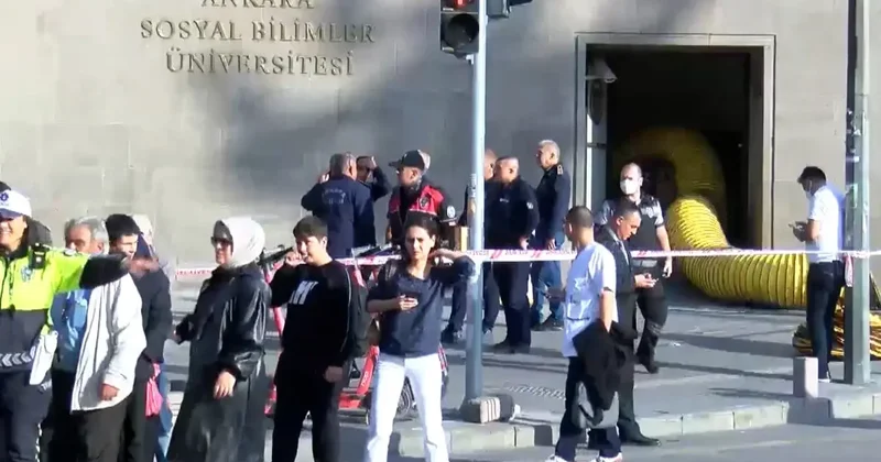 Ankara da Yangın Önleme Sistemi Patladı