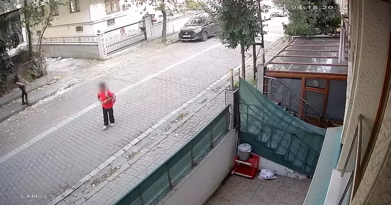 Anne babalar dikkat: Bu görüntü İstanbul un göbeğinde kaydedildi