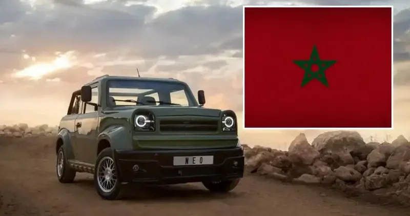 Fas ürettiği ilk yüzde yüz yerli elektrikli aracını tanıttı Ortadoğu Haberleri