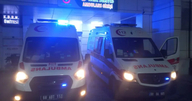 Aksaray da alacak kavgası kanlı bitti: 1 kişi hayatını kaybetti 2 yaralı