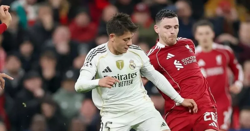 Liverpool maçında Arda Güler e yapılan hareket sosyal medyayı salladı: Öfke kusuyorlar