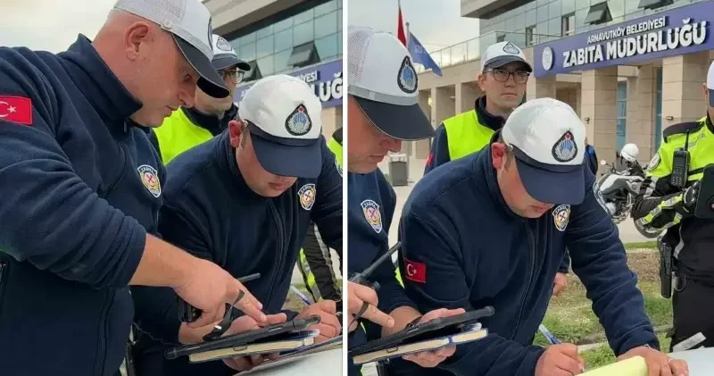 Trafikten kaçmak için kaldırıma çıktı: 2 bin 309 lira ceza yedi İstanbul Haberleri