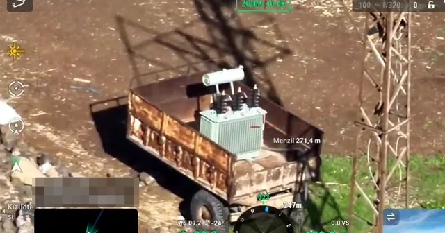 Mardin de mobil kaçak trafolar, yapay zeka destekli dronlardan kaçamadı Mardin Haberleri