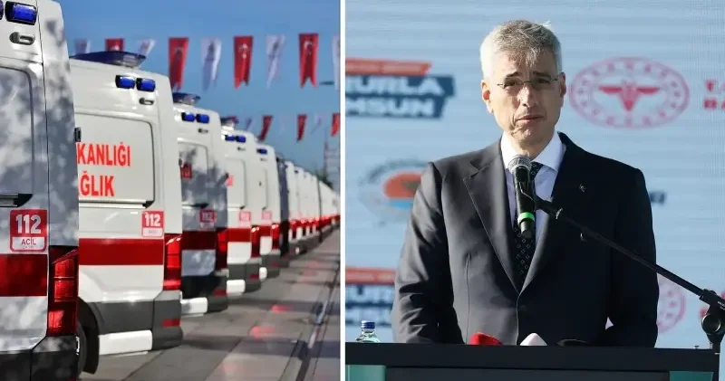 Sağlık Bakanı Memişoğlu 100 ambulans teslim töreninde konuştu: 2026 sonunda yerli ve milli Gökbey helikopter ambulanslar hizmette olacak Sağlık Haberleri