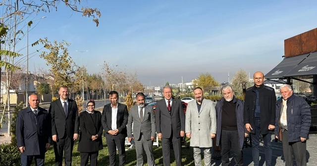 AK Parti Kayseri Milletvekili Hulusi Akar, gazetecilerle bir araya geldi Kayseri Haberleri