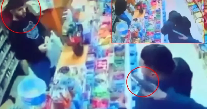 Babasıyla tartıştı, oğlunu boynundan vurdu! Kan donduran anlar kamerada