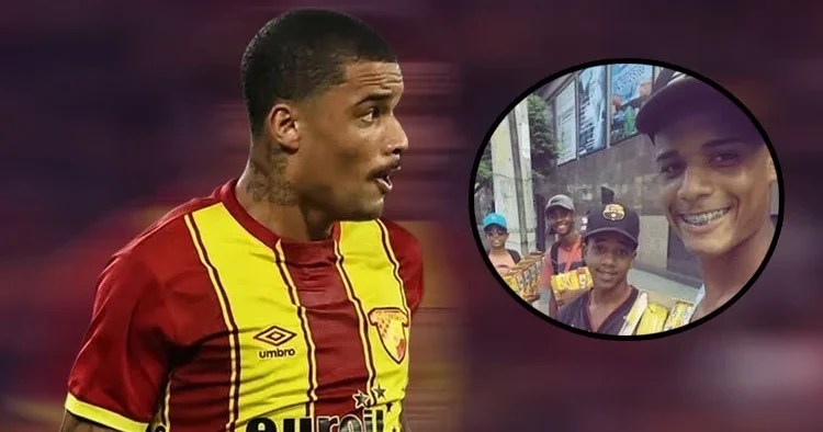 Göztepe nin yıldız oyuncusu Janderson un trafik ışıklarında şeker satmaktan Süper Lig e uzanan hikayesi!
