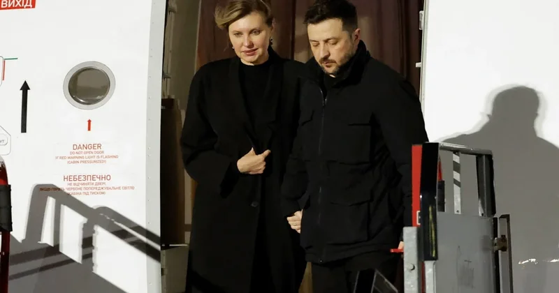 Zelenski nin uçağı, olası saldırıdan dakika farkıyla kurtuldu Sözcü Gazetesi