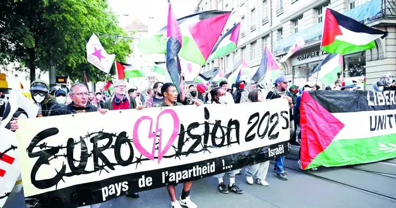 Eurovision da İsrail isyanı: Katil varsa biz yokuz Dünya Haberleri