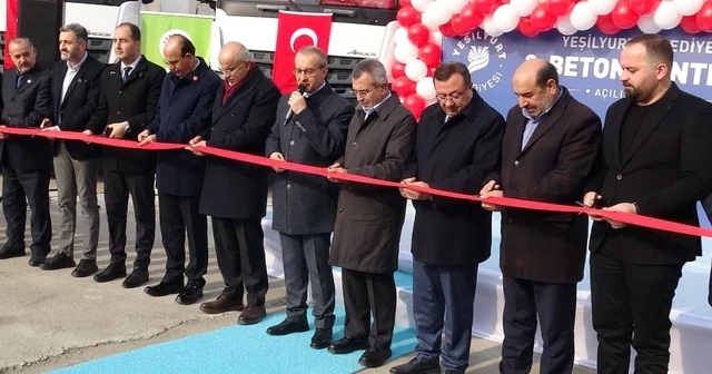 Malatya da 70 milyon TL lik beton santrali hizmete açıldı Malatya Haberleri