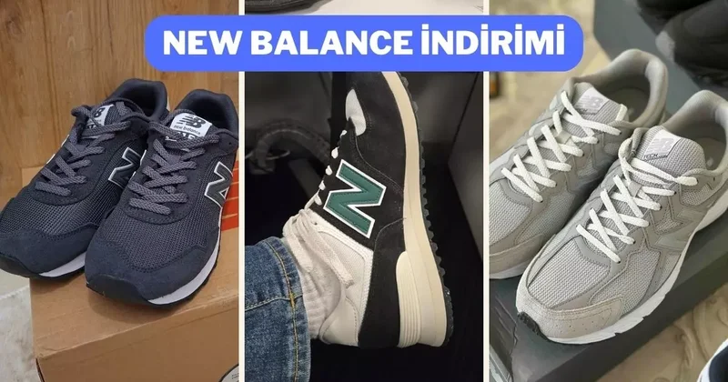 İkonik New Balance modellerinde indirim başladı!