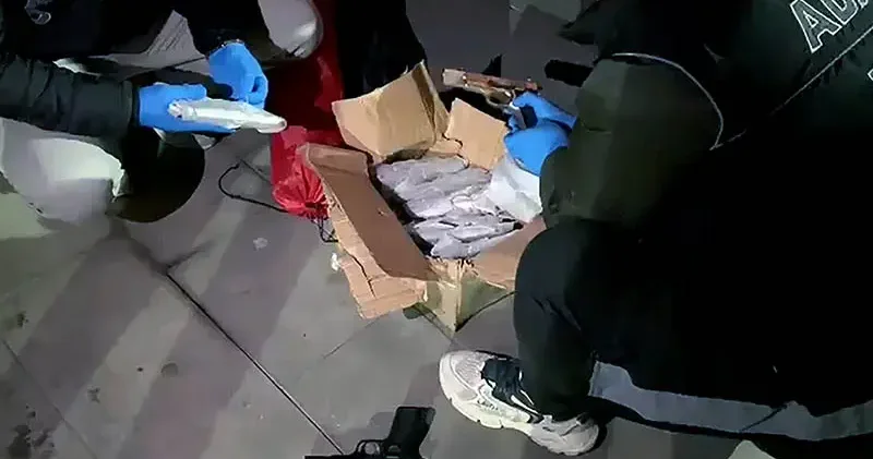 Bagajdan suç örgütlerine satılacak 53 ruhsatsız tabanca çıktı