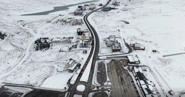 Erciyes Kayak Merkezi nde itfaiye ekipleri 7/24 görevde Kayseri Haberleri