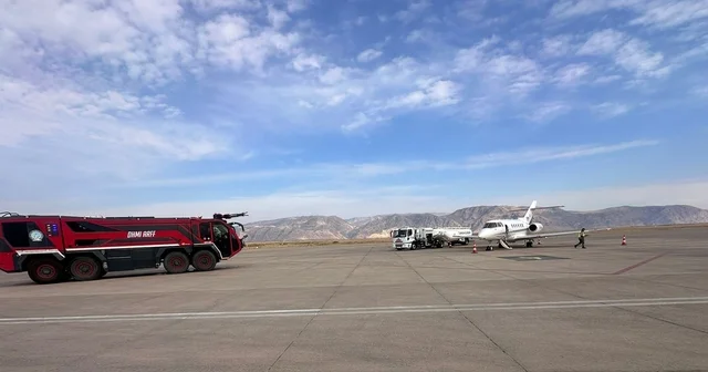 Şırnak ta kalp rahatsızlığı olan bebek ambulans uçakla Ankara ya sevk edildi Şırnak Haberleri
