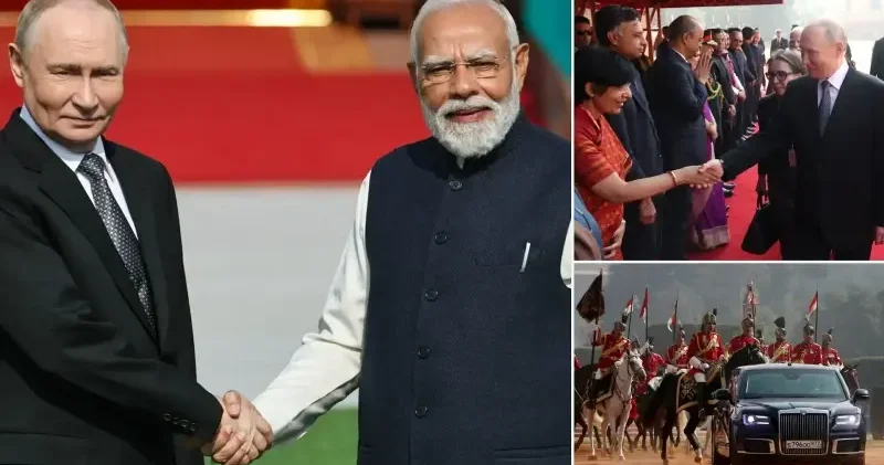 Putin Hindistan’da: Modi ile bir araya geldi Asya Haberleri