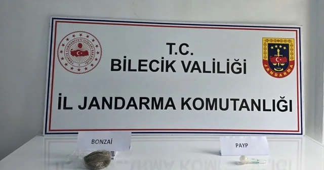 Bilecik te uygulamada durdurulan araçta uyuşturucu madde bulundu Bilecik Haberleri