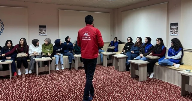 Bayburt ta gençler bağımlılığa karşı bilgilendirildi Bayburt Haberleri