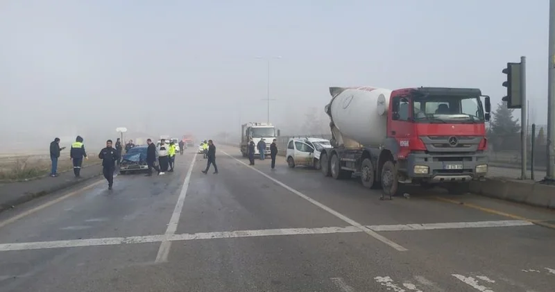 Ankara da zincirleme trafik kazalarında 5 kişi yaralandı Son dakika haberleri
